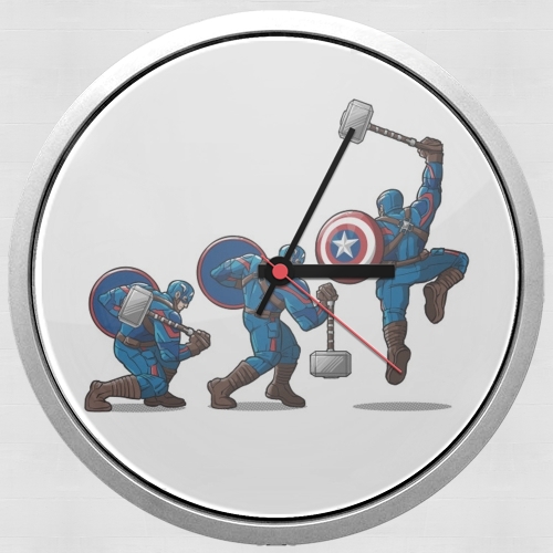 Horloge Captain America - Thor Hammer