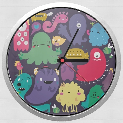 Horloge Colorful Creatures