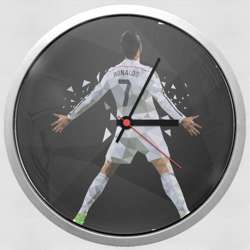 Horloge Cristiano Ronaldo Celebration Piouuu GOAL Abstract ART