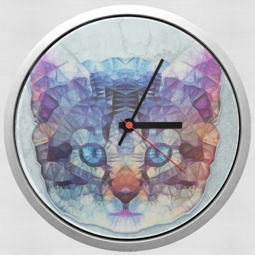 Horloge Chat Fractal