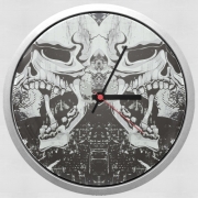 Horloge Dark Gothic Skull