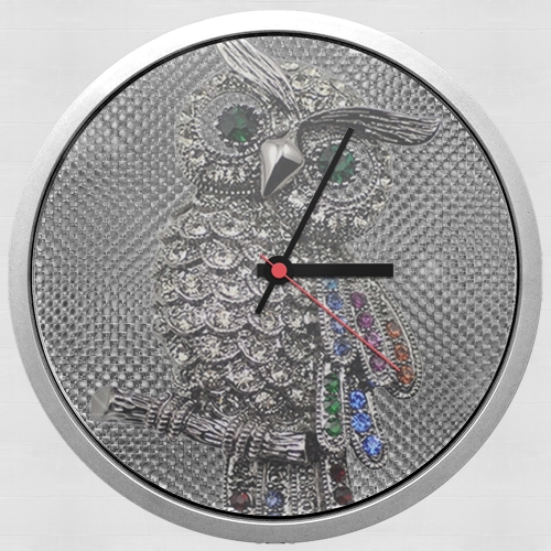 Horloge diamond owl
