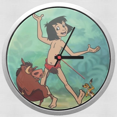 Horloge Disney Hangover Mowgli Timon and Pumbaa 