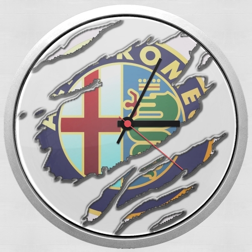 Horloge Fan Driver Alpha Romeo Griffe Art