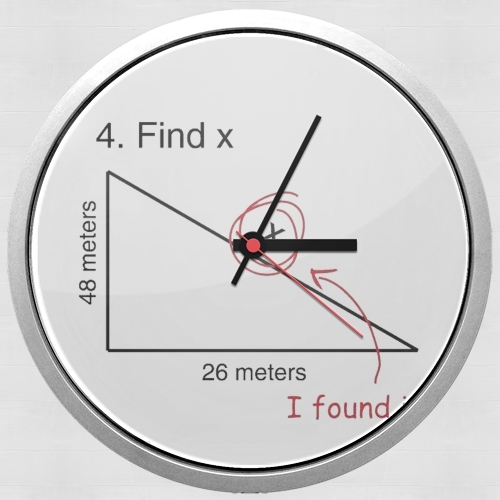 Horloge Find X Math Geek Peter Parker Spiderman