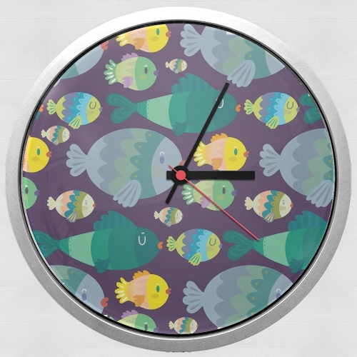 Horloge Fish pattern