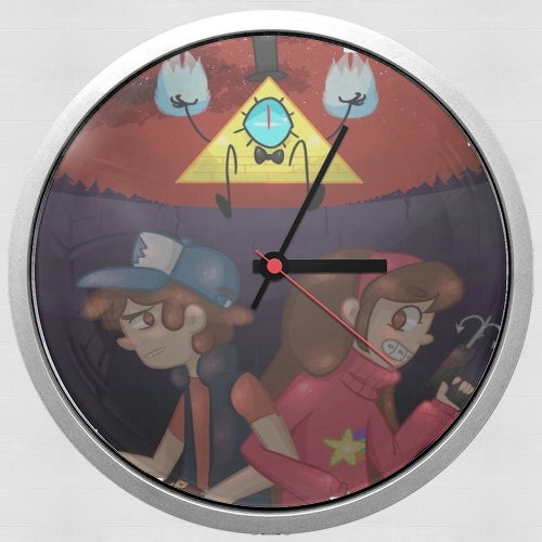 Horloge Gravity Falls Monster bill cipher Wheel