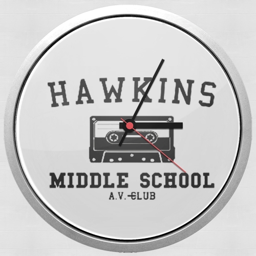 Horloge Hawkins Middle School AV Club K7