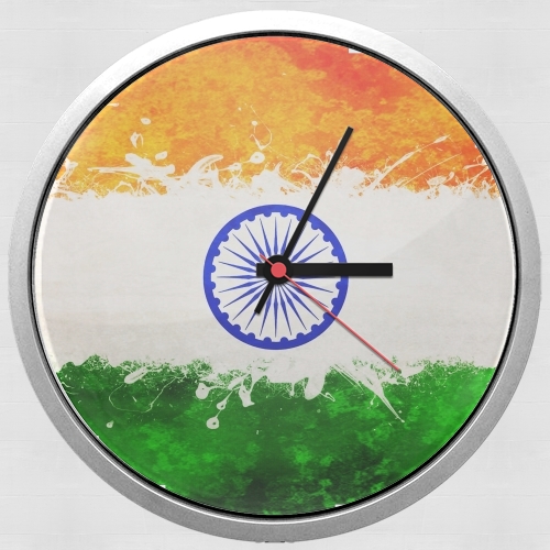 Horloge Indian Paint Spatter
