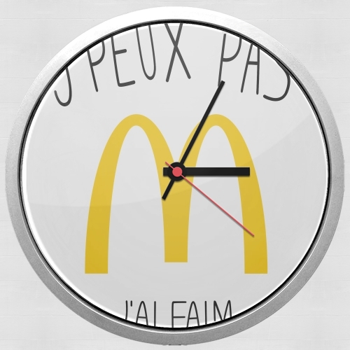 Horloge Je peux pas jai faim McDonalds