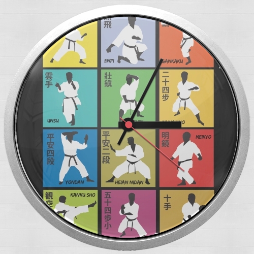 Horloge Karate techniques