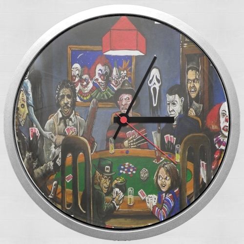 Horloge Killing Time with card game horror