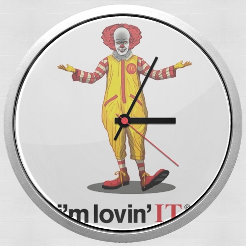 Horloge Mcdonalds Im lovin it - Clown Horror