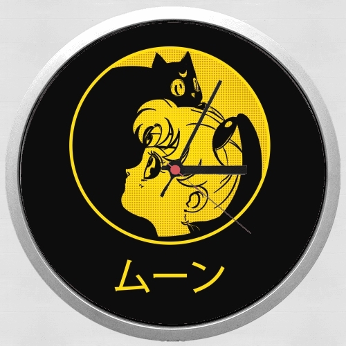 Horloge Sailor Moon Art with cats