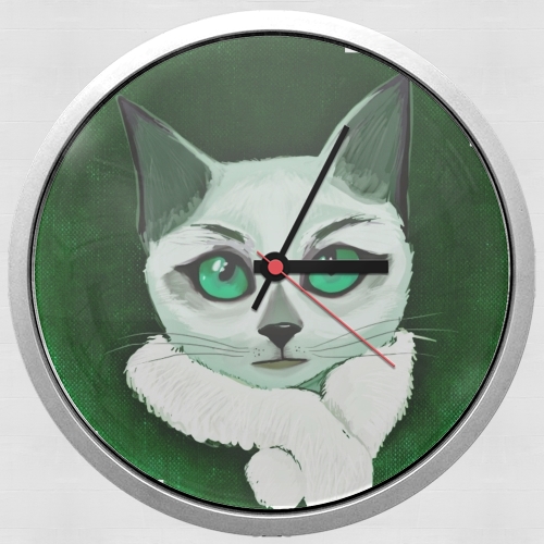 Horloge Painting Cat