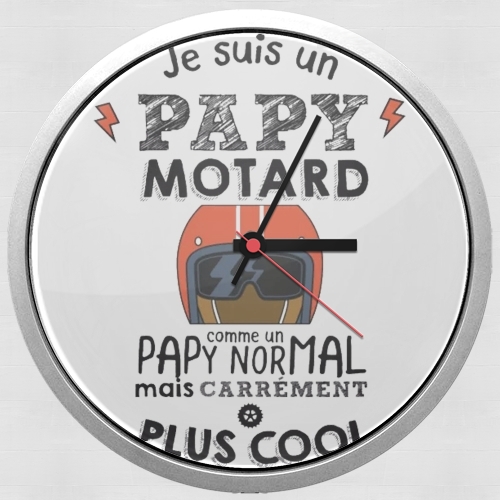 Horloge Papy motard