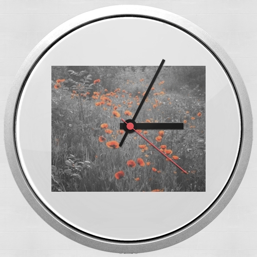Horloge Red and Black Field
