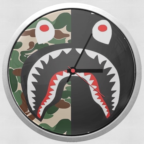 Horloge Shark Bape Camo Military Bicolor