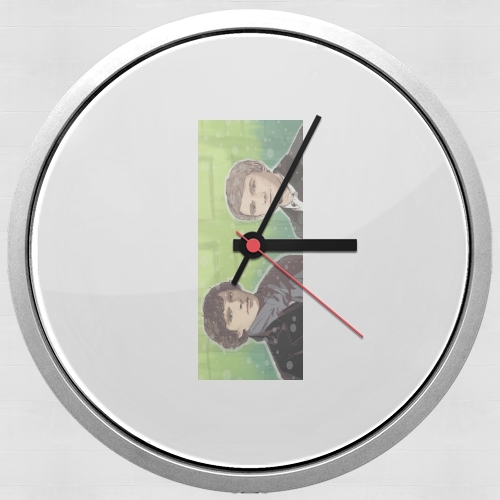 Horloge Sherlock and Watson