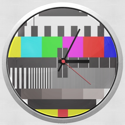 Horloge tv test screen