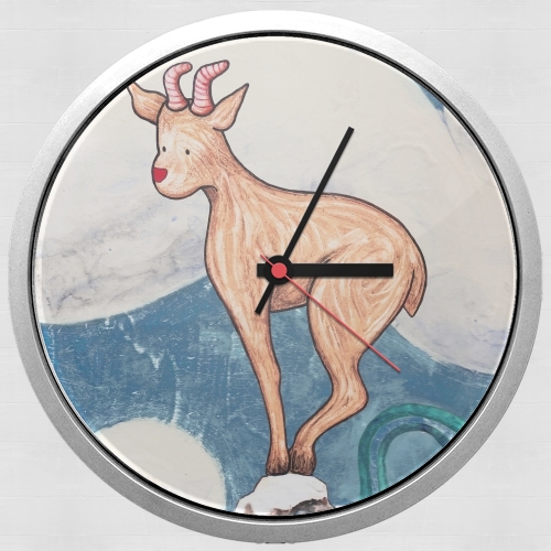 Horloge Winter Goat