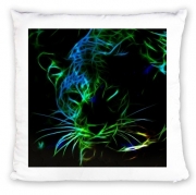 coussin-personnalisable Abstract neon Leopard