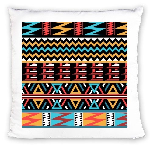 Coussin aztec pattern red Tribal