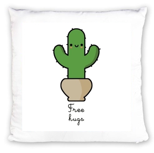 Coussin Cactus Free Hugs