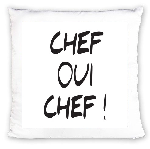 Coussin Chef Oui Chef humour