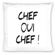 coussin-personnalisable Chef Oui Chef humour