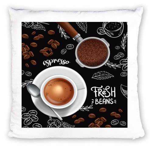 Coussin Coffee time