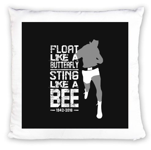 Coussin Float like a butterfly Sting like a bee