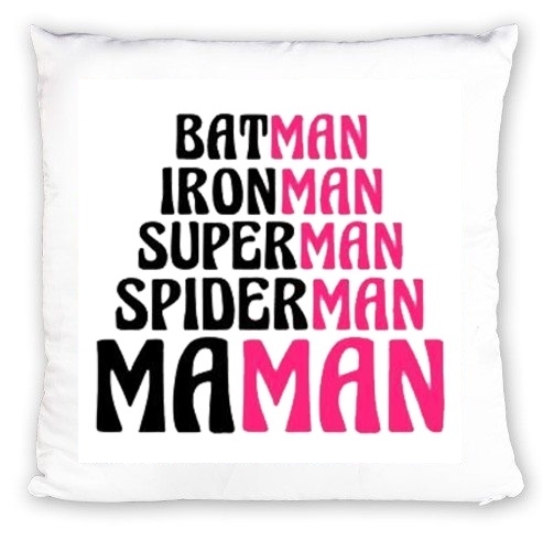 Coussin Maman Super heros