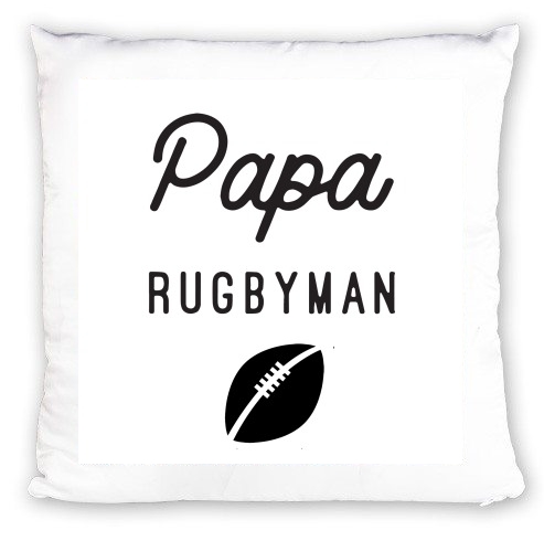 Coussin Papa Rugbyman