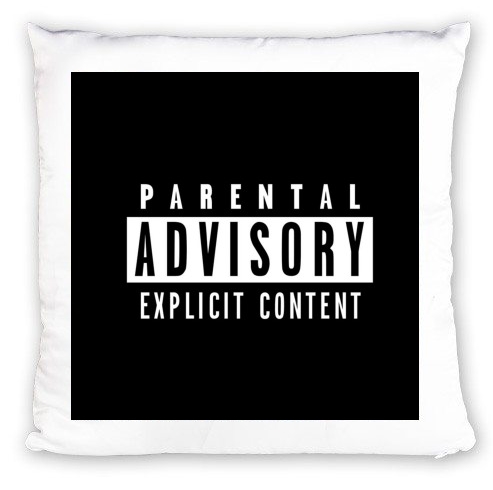 Coussin Parental Advisory Explicit Content