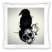 coussin-personnalisable Raven and Skull