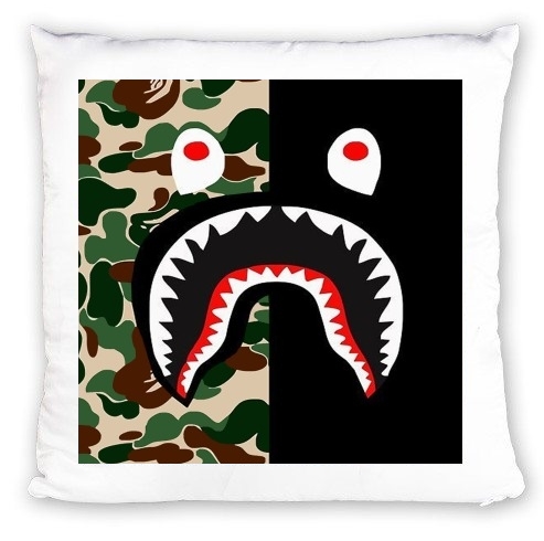 Coussin Shark Bape Camo Military Bicolor