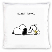 coussin-personnalisable Snoopy No Not Today