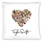 coussin-personnalisable Taylor Swift Love Fan Collage signature