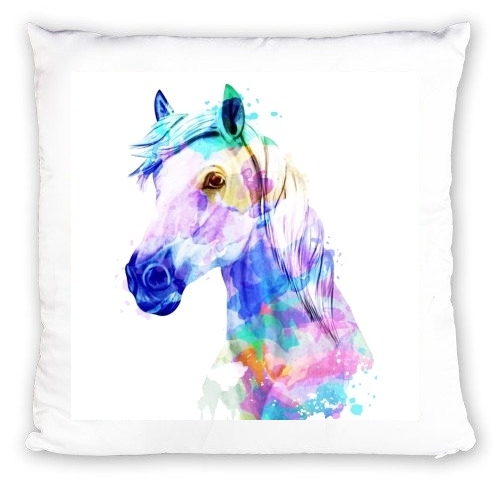 Coussin watercolor horse