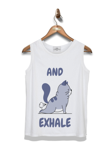 Débardeur Cat Yoga Exhale