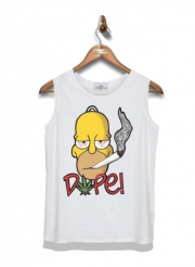 debardeur-marcel-enfant Homer Dope Weed Smoking Cannabis