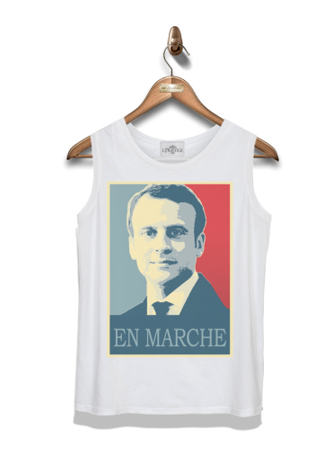 Débardeur Macron Propaganda En marche la France