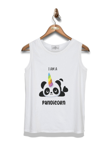 Débardeur Panda x Licorne Means Pandicorn