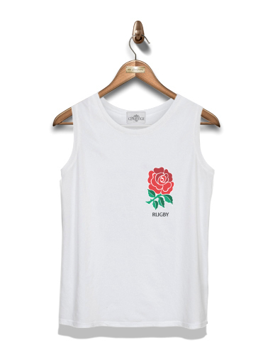 Débardeur Rose Flower Rugby England