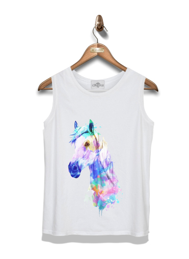 Débardeur watercolor horse