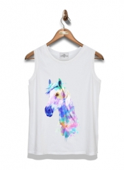 pull-capuche-homme-navy watercolor horse