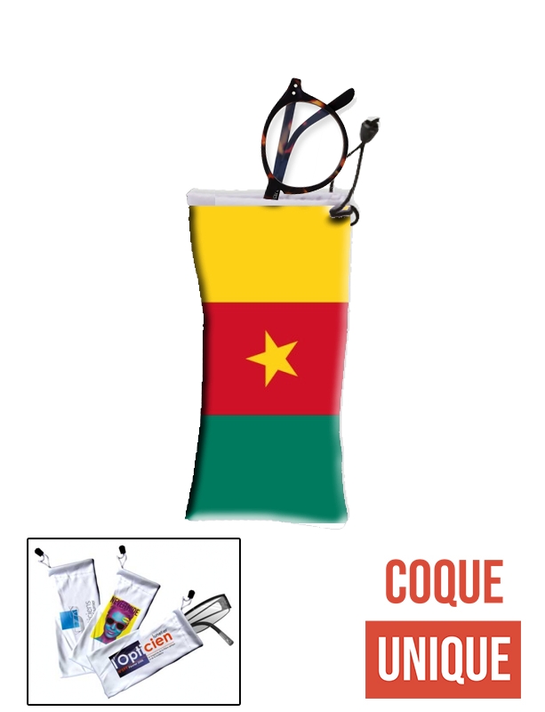 Porte étiquette Drapeau Cameroun pour bagage à petits prix