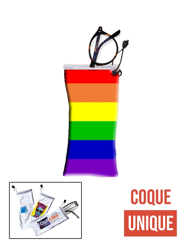 Housse Drapeau Arc En Ciel Gay - Rainbow flag