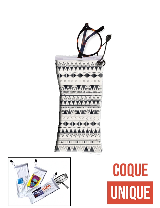 Housse Ethnic Candy Tribal in Black and White